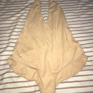 Halter top bodysuit